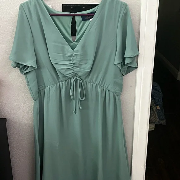 francesca green dress Francesca Midi Dress main image 0